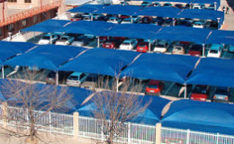 We construct shade structures like carports, danpalon, canopies and tents.